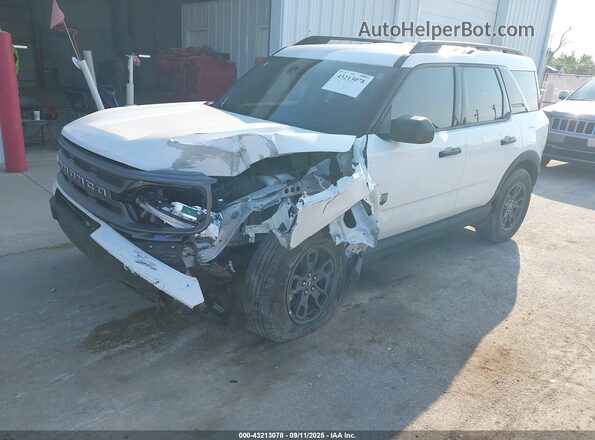3FMCR9B61PRD60778 2023 FORD BRONCO SPORT White Առջևի ձախ երեք քառորդ տեսարան