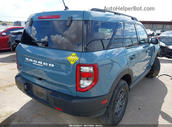 3FMCR9B62PRD49563 2023 FORD BRONCO SPORT Серый Задняя правая четверть