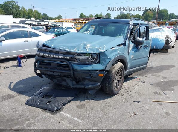 3FMCR9B66MRA02474 2021 FORD BRONCO SPORT Blue წინა მარცხენა ხედი სამი მეოთხედიდან