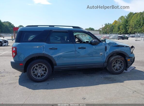 3FMCR9B66MRA02474 2021 FORD BRONCO SPORT Blue სალონის 360-გრადუსიანი ხედი