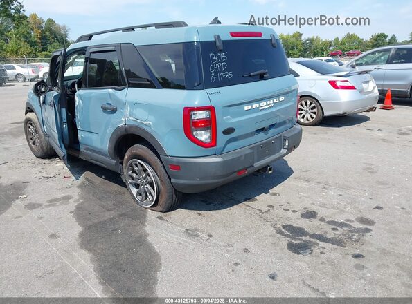 3FMCR9B66MRA02474 2021 FORD BRONCO SPORT Blue უკანა მარცხენა