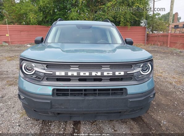 3FMCR9B68PRD22464 2023 FORD BRONCO SPORT Blue Instrument cluster view