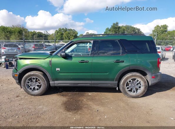 3FMCR9B68RRE10546 2024 FORD BRONCO SPORT Green სალონის 360-გრადუსიანი ხედი