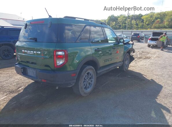 3FMCR9B68RRE10546 2024 FORD BRONCO SPORT Green უკანა მარჯვენა