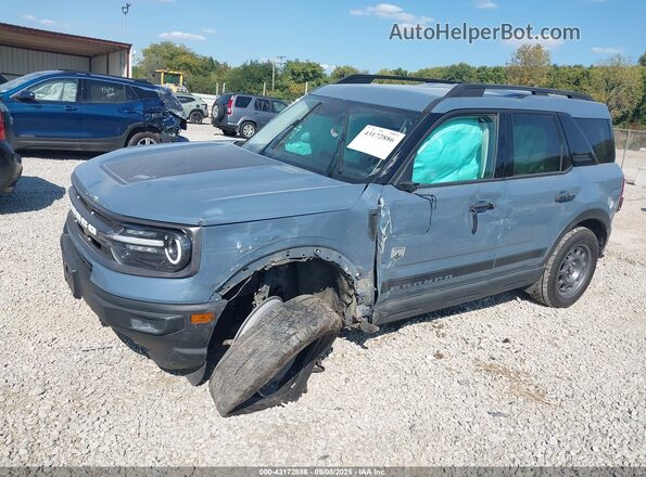 3FMCR9B68RRE42476 2024 FORD BRONCO SPORT Blue Vista tres cuartos delantera izquierda