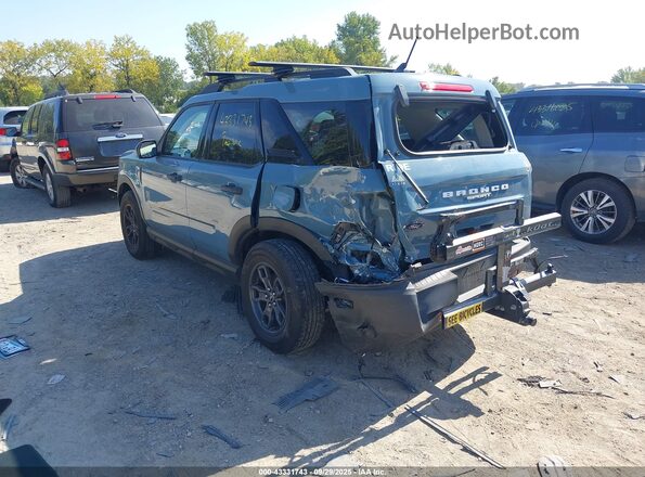 3FMCR9B69MRA80375 2021 FORD BRONCO SPORT Blue Задня ліва чверть