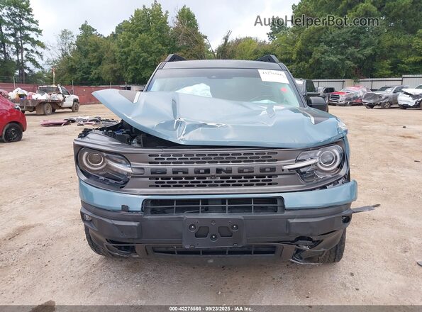 3FMCR9F9XMRA26622 2021 FORD BRONCO SPORT Blue Vista interior trasera