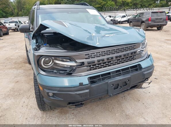3FMCR9F9XMRA26622 2021 FORD BRONCO SPORT Blue Vista frontal