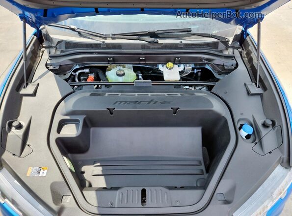 3FMTK1R46SMA09722 2025 FORD MUSTANG Blue Widok komory silnika