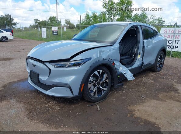3FMTK1R4XSMA26877 2025 FORD MUSTANG MACH-E Gray Передня ліва чверть