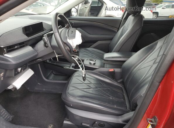 3FMTK1RM4MMA30135 2021 FORD MUSTANG Red Widok wnętrza z przodu