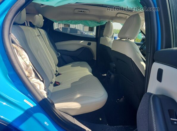 3FMTK3R73PMA63489 2023 FORD MUSTANG MACH-E PREMI Blue უკანა სალონის ხედი