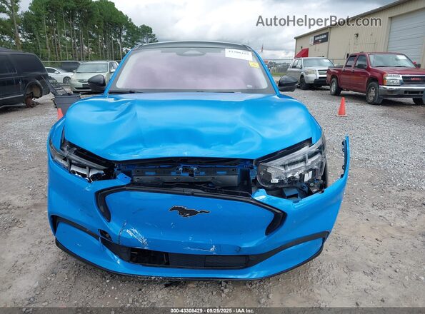 3FMTK3R78NMA28119 2022 FORD MUSTANG MACH-E PREMI Blue Вид щитка приладів