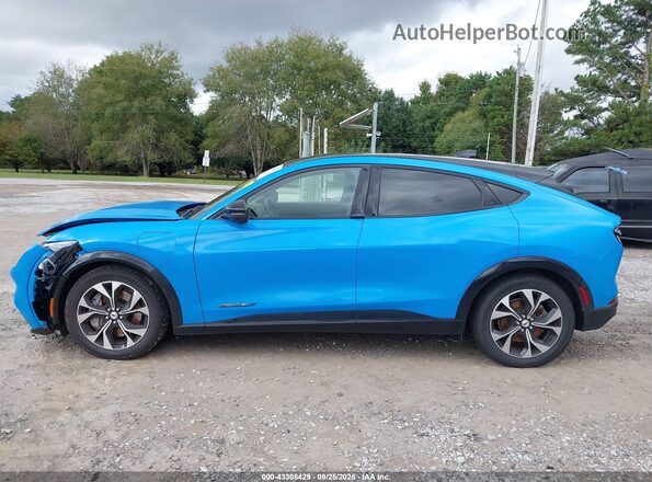 3FMTK3R78NMA28119 2022 FORD MUSTANG MACH-E PREMI Blue Панорамний вид салону 360°