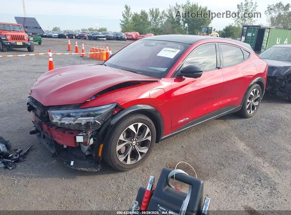 3FMTK3SU5MMA47225 2021 FORD MUSTANG MACH-E PREMI Red Przód lewy