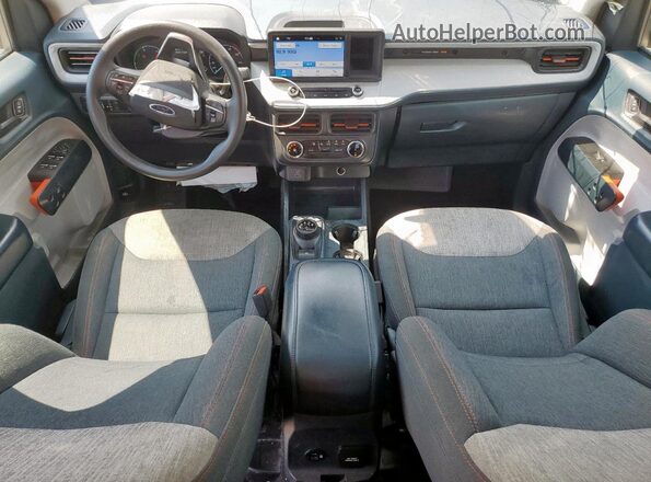 3FTTW8E3XPRA31442 2023 FORD MAVERICK Gray Вид панелі приладів