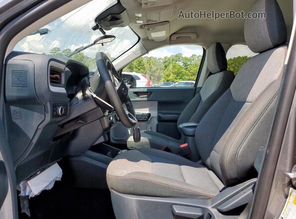 3FTTW8E3XPRA31442 2023 FORD MAVERICK Gray Вид салону спереду