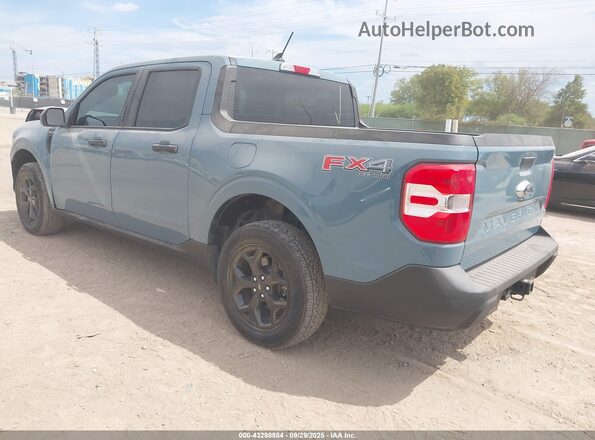 3FTTW8F95NRB07200 2022 FORD MAVERICK Blue Trasero izquierdo
