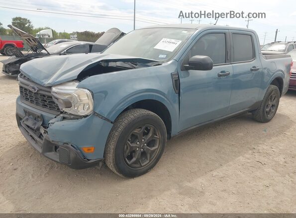 3FTTW8F95NRB07200 2022 FORD MAVERICK Blue Vista tres cuartos delantera izquierda