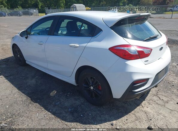 3G1BE6SM6JS654615 2018 CHEVROLET CRUZE White 