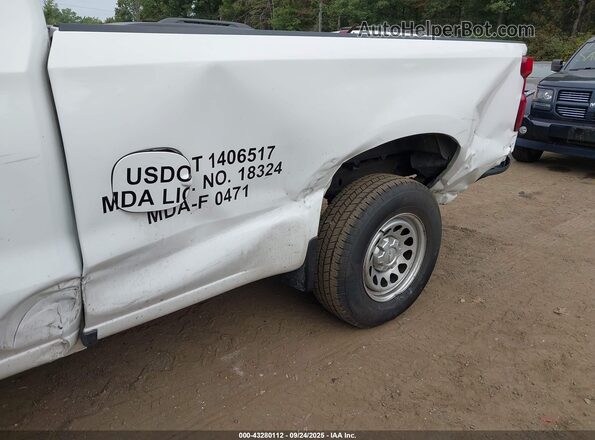 3GCNWAEF4LG197178 2020 CHEVROLET SILVERADO Белый Вид спереди