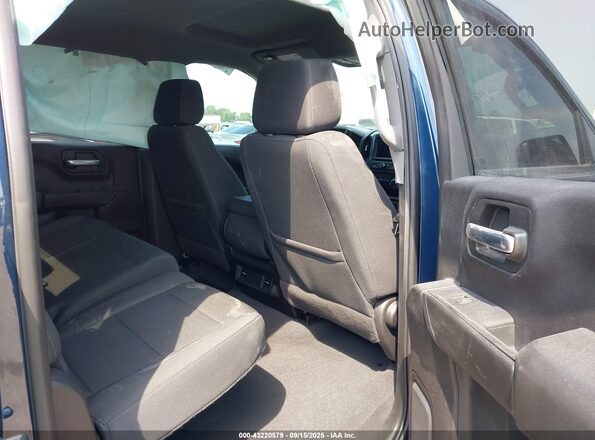 3GCPABEKXNG514622 2022 CHEVROLET SILVERADO Blue VIN sticker view