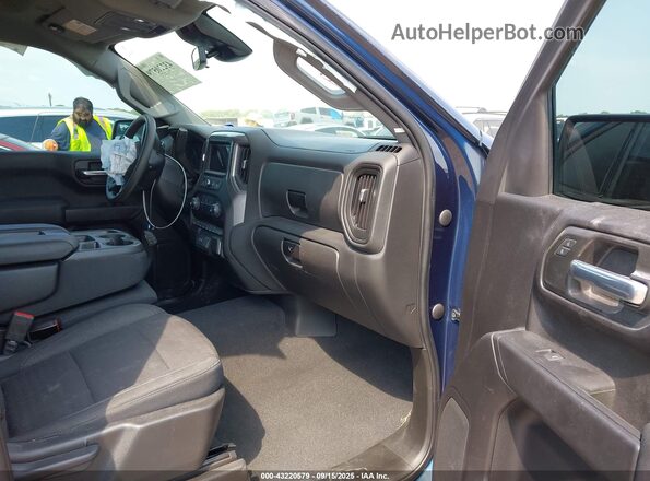3GCPABEKXNG514622 2022 CHEVROLET SILVERADO Blue Front interior view