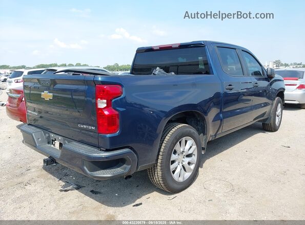 3GCPABEKXNG514622 2022 CHEVROLET SILVERADO Blue Rear right