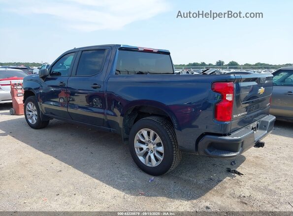 3GCPABEKXNG514622 2022 CHEVROLET SILVERADO Blue Rear left