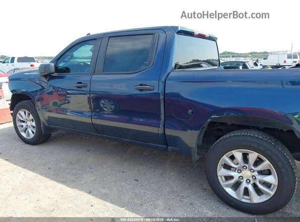 3GCPABEKXNG514622 2022 CHEVROLET SILVERADO Blue 360 interior view