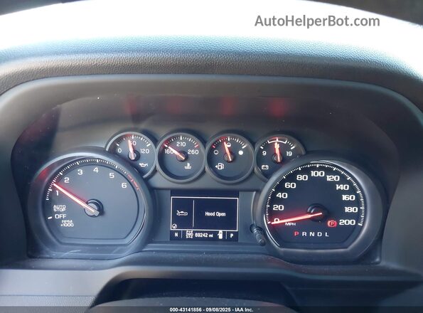 3GCPDCEK2NG523585 2022 CHEVROLET SILVERADO Gray უკანა სავარძლების ხედი
