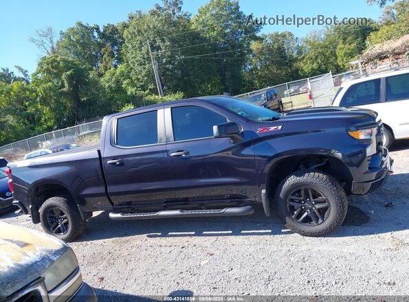 3GCPDCEK2NG523585 2022 CHEVROLET SILVERADO Gray უკანა სალონის ხედი