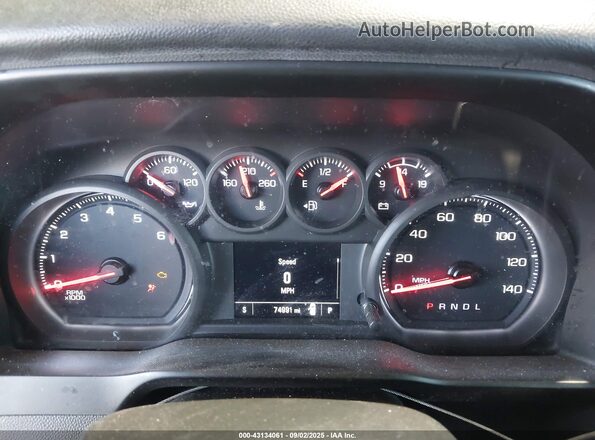 3GCPWBEF5LG325863 2020 CHEVROLET SILVERADO Синий Вид задних сидений