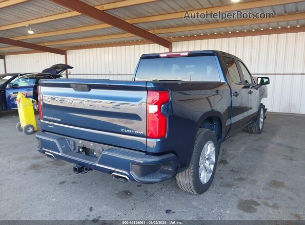 3GCPWBEF5LG325863 2020 CHEVROLET SILVERADO Синий Задняя правая четверть