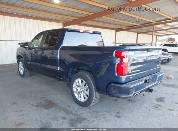 3GCPWBEF5LG325863 2020 CHEVROLET SILVERADO Синий Задняя левая четверть