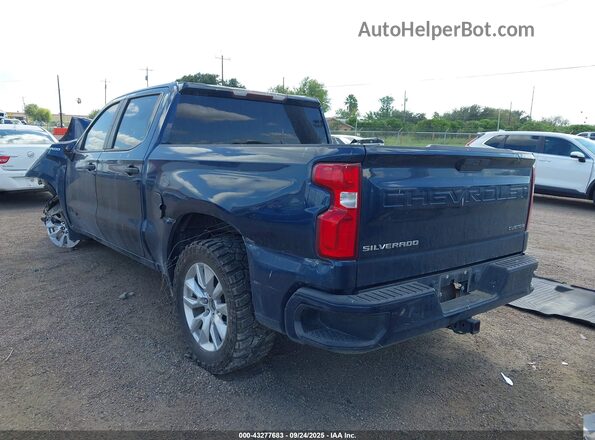 3GCPWBEH3LG409004 2020 CHEVROLET SILVERADO Blue Rear left