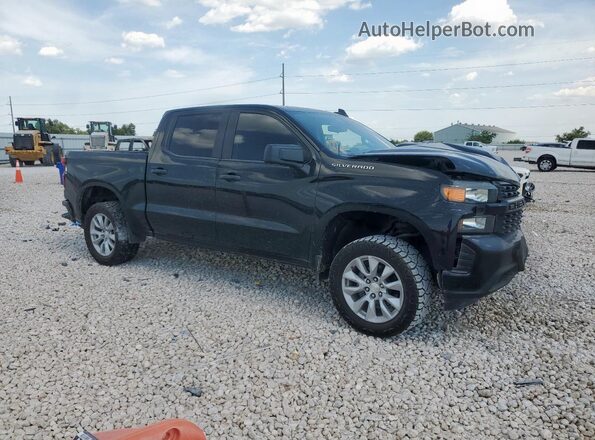 3GCPWBEK1MG408480 2021 CHEVROLET SILVERADO Черный Передняя правая четверть