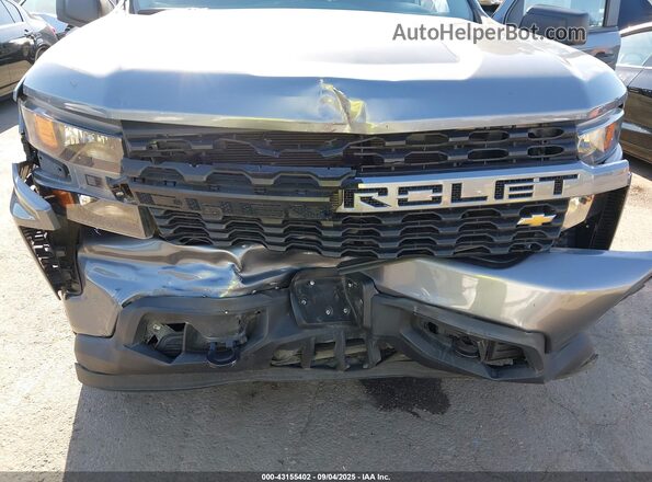 3GCPWBEK5LG275527 2020 CHEVROLET SILVERADO Gray Widok z przodu