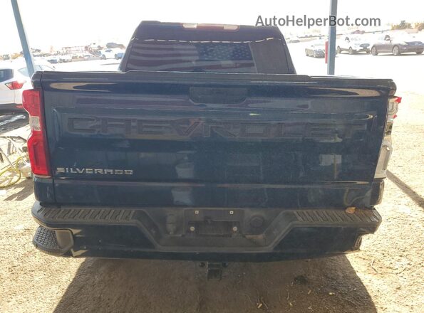 3GCPWBEK5MG253688 2021 CHEVROLET SILVERADO Blue უკანა ხედი