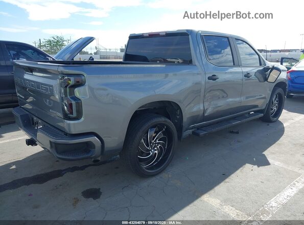 3GCPWBEKXNG131023 2022 CHEVROLET SILVERADO Серый Задняя правая четверть
