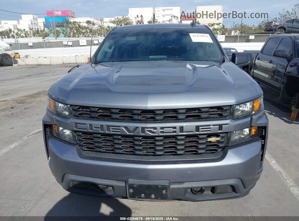 3GCPWBEKXNG131023 2022 CHEVROLET SILVERADO Серый Вид щитка приборов