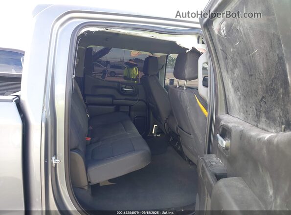 3GCPWBEKXNG131023 2022 CHEVROLET SILVERADO Серый Вид наклейки с VIN-кодом