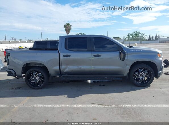 3GCPWBEKXNG131023 2022 CHEVROLET SILVERADO Серый Вид задней части салона