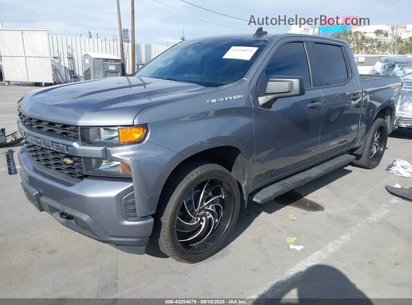3GCPWBEKXNG131023 2022 CHEVROLET SILVERADO Серый Передняя левая четверть