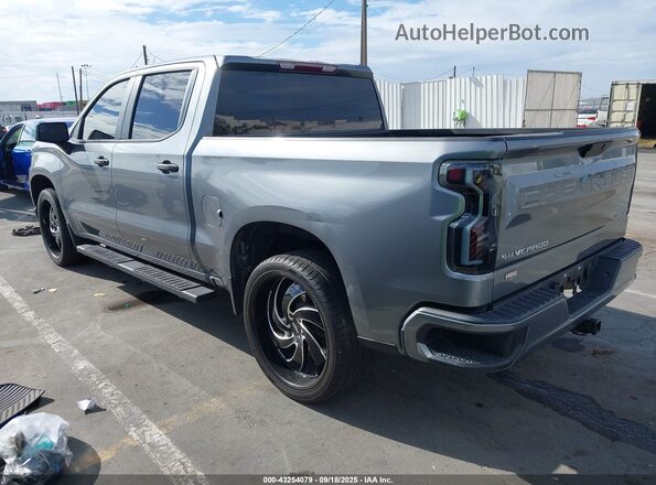 3GCPWBEKXNG131023 2022 CHEVROLET SILVERADO Серый Задняя левая четверть