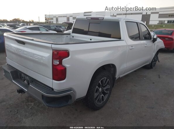 3GCPWCED3KG167297 2019 CHEVROLET SILVERADO White Задня права чверть
