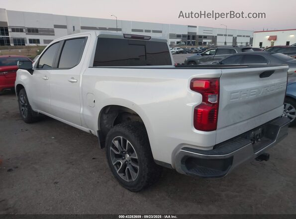 3GCPWCED3KG167297 2019 CHEVROLET SILVERADO White Задня ліва чверть