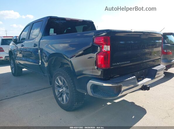 3GCPWCED3LG155569 2020 CHEVROLET SILVERADO Черный Задняя левая четверть
