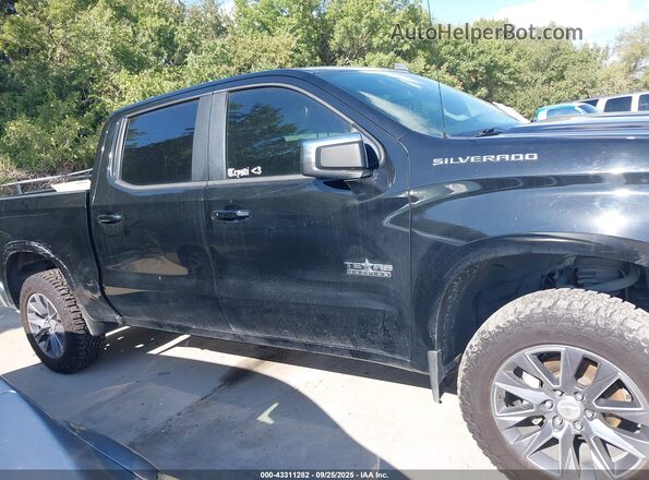 3GCPWCED3LG155569 2020 CHEVROLET SILVERADO Черный Вид задней части салона