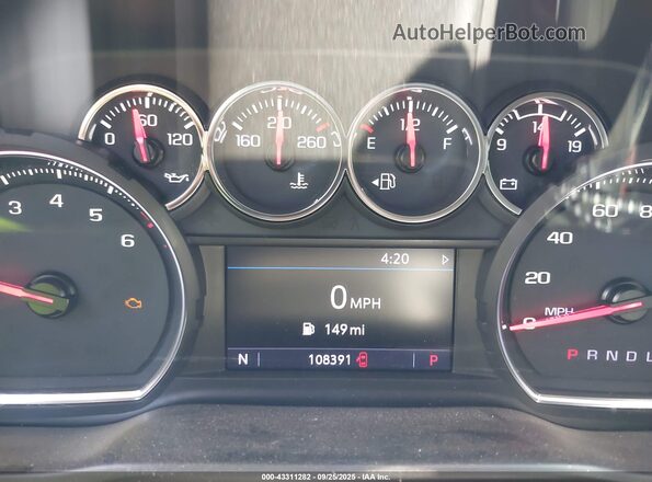 3GCPWCED3LG155569 2020 CHEVROLET SILVERADO Черный Вид задних сидений